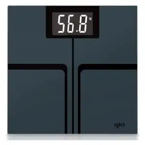 GKL Beauty Fitmax Báscula de Baño Negra
