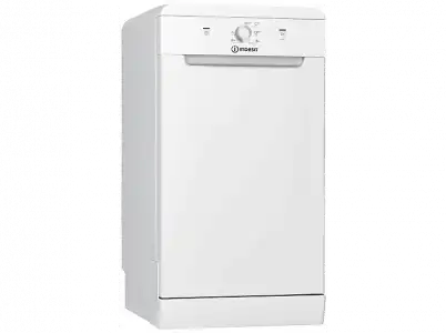 Lavavajillas - Indesit DSFE 1B10, 10 cubiertos, 6 programas, 45 cm, 51 dB, Blanco