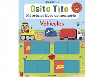 Osito Tito. Mi Primer Libro De Memoria. Vehículos - Benji Davies