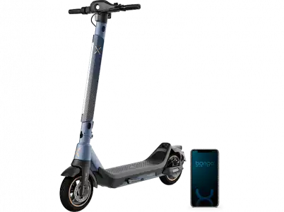 Patinete eléctrico - Cecotec Bongo X45 Connected, 350W, Máx 750W, Autonomía 45 km, Inclinación 20%, 10", SDS, Cambio automático, Bluetooth, Blue