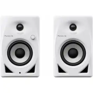 Pioneer DJ DM-40D-W Altavoces de Monitor de 4'' Blanco