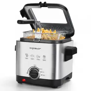 Aigostar Fries 30IZD Freidora 1.5L 1000W Inox