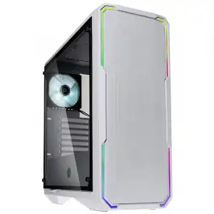 BitFenix Enso Mesh Semitorre ATX Cristal Templado RGB Blanca