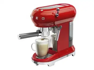 Cafetera Espresso SMEG Años 50 ECF01RDEU Rojo