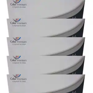 Color Premium Tóner Compatible con Brother TN2420/TN2410 Negro Pack 5 Unidades