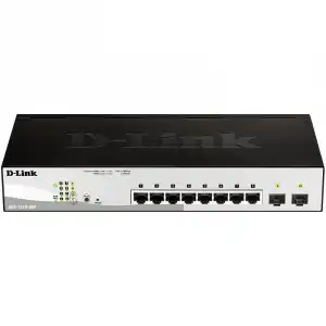 D-Link DGS-1210-08P Switch 8 Puertos Gigabit PoE + 2 Puertos SFP