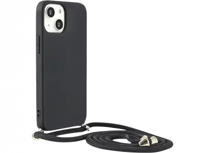 Funda - ISY ISC-3816 HangOn, Para Apple iPhone 13, Trasera, TPU, Negro