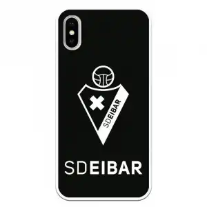 Funda Oficial SD Eibar del Eibar Escudo Fondo Negro para iPhone X