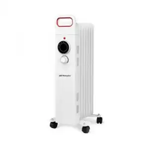 Radiador De Aceite Orbegozo 7 Elementos 1500 W - Color Blanco