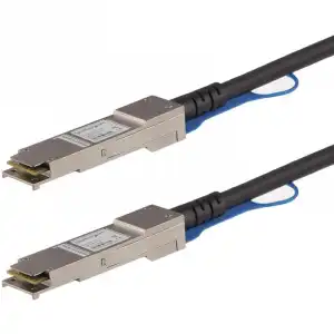 StarTech Cable de Fibra Óptica QSFP+ 1m Negro