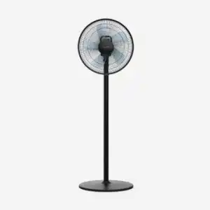 Ventilador De Pie - 3 Velocidades- Negro- Modo Oscilante - Universal Blue