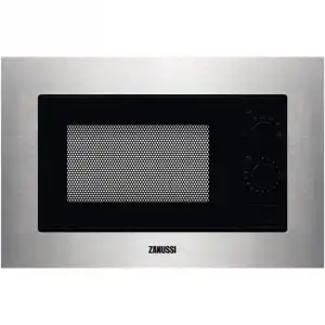 Zanussi ZMSN5SX Microondas Integrable 17L 700W Negro/Inox