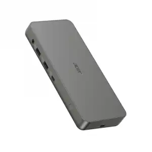 Acer Docking Station con Carga 60W para Chromebook USB-C a HDMI/DP/USB/USB-C/RJ45