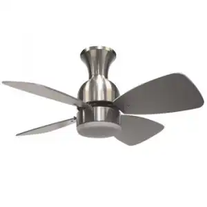 Akunadecor - Ventilador De Techo Metal Niquel Fresco