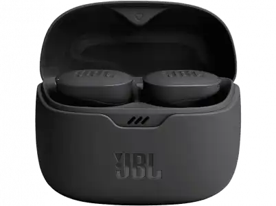 Auriculares True Wireless - JBL Tune Buds, Bluetooth, Cancelación de ruido, Micrófono, 8h, Negro