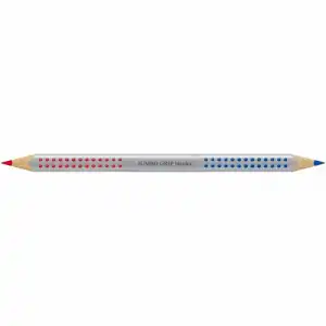 Faber Castell Jumbo Grip Bicolor Caja de 12 Lápices Bicolor Azul/Rojo