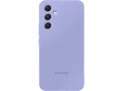 Funda - Samsung, Para Samsung Galaxy A54, Trasera, Silicona, 6.4", Blueberry