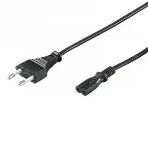 Goobay Cable de Alimentación IEC-320/C7 5m Negro