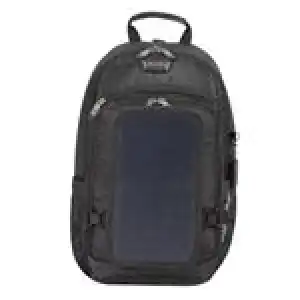 Mochila con panel solar Totto Burbank 2.0 negro