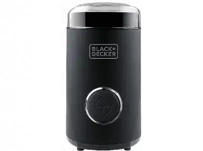 Molinillo de café - Black+Decker, BXCG150E (9CH), café, 150 W, Plástico, Negro