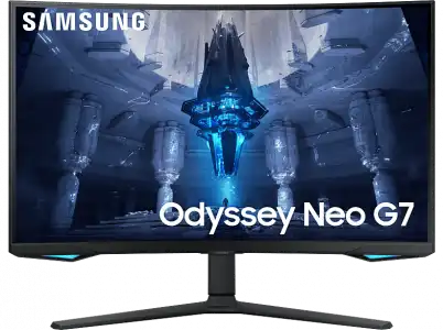 Monitor gaming - Samsung Odyssey G7 LS32BG750NPXEN, 32", UHD 4K, 1 ms, 165 Hz, HDMI 2.1, USB, Negro