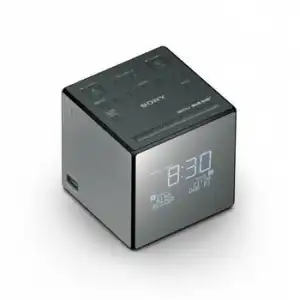 Sony Radio Despertador Doble Negro/plata - Xdrc1dbp
