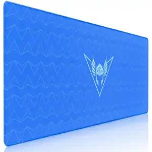 Valk Gaming Mousepad XXL Alfombrilla Gaming Tela 80x30cm Azul