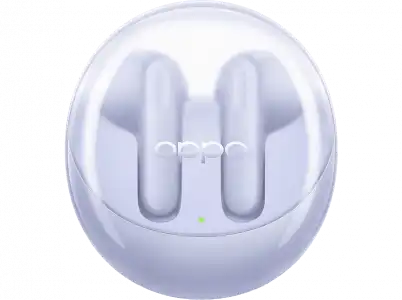 Auriculares True Wireless - OPPO Enco Air3, Autonomía 6h, Alcance 10m, Reducción de ruido, Lila