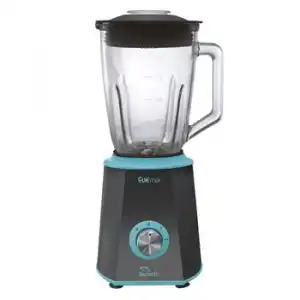 Batidora De Vaso De Cristal, 600w., 1.5l, Negro