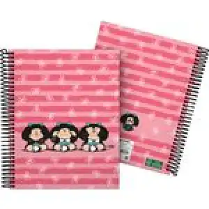 Cuaderno Grafoplas A5 Cuadriculada Mafalda Sabiduría