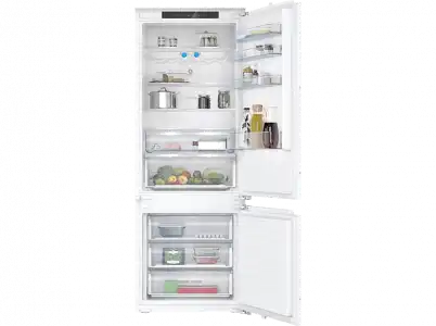 Frigorífico combi integrable - Balay 3KIE934F, No Frost, 193.5 cm, 383 l, Eco Mode, Blanco