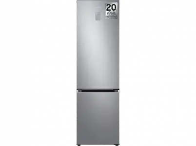 Frigorífico combi - Samsung RB38T675CS9/EF, No Frost, 203cm, 390l, SpaceMax™, All-Around Cooling, Inox