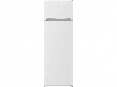 Frigorífico dos puertas - Beko RDSA280K30WN, Cíclico, 160 cm, 250 l, Blanco