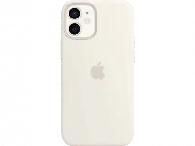 Funda - Apple funda silicona con MagSafe para el iPhone 12 mini, Blanco