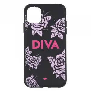 Funda Diva Silicona Negra Para Iphone 11 Pro - Oficial De La Vecina Rubia