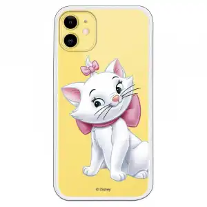 Funda Oficial de Disney Marie Silueta Los Aristogatos para iPhone 11