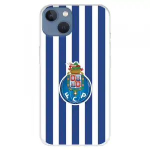 Funda Para Iphone 13 Del Fútbol Club Oporto Escudo Rayas - Licencia Oficial Fútbol Club Oporto