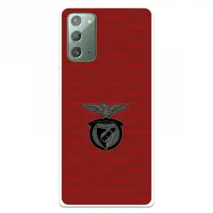 Funda Para Samsung Galaxy Note20 Del Escudo Fondo Granate - Licencia Oficial Benfica