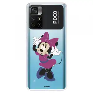 Funda Para Xiaomi Poco M4 Pro 5g Oficial De Disney Minnie Rosa - Clásicos Disney