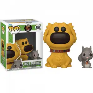 Funko Pop Disney Up Dug Days Dug & Ardilla