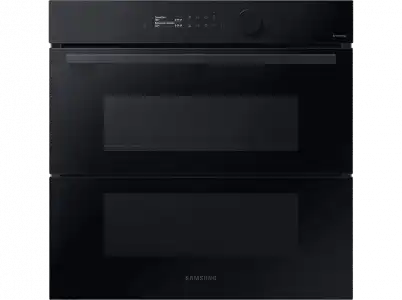 Horno - Samsung NV7B5750TAK/U3, Multifunción, Pirolítico, 76l, Dual Cook Flex™, Encastrable, WiFi, 59.5 cm, Negro