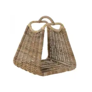 Soporte Para Leña Dkd Home Decor Ratán Cottage (49 X 44 X 53 Cm)