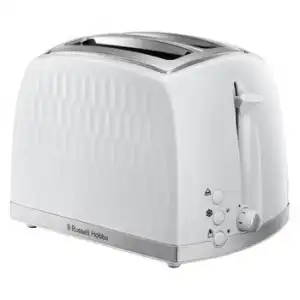 Tostadora De 2 Rebanadas Honeycomb Blanco Russell Hobbs