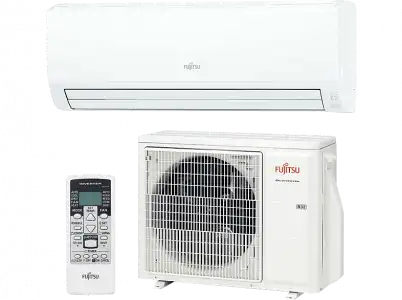 Aire acondicionado - Fujitsu ASY25UIKP, Split 1x1, 2150 fg/h, Inverter, Bomba de calor, Blanco