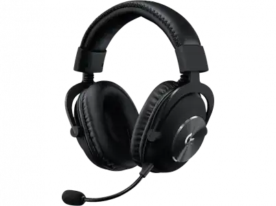 Auriculares gaming - Logitech PRO X, De diadema, Con cable, Multiplataforma, PC/PS/Xbox/Nintendo Switch, Jack 3.5 mm, Negro