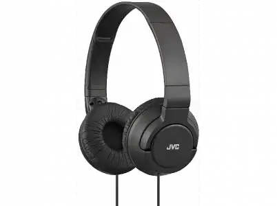 Auriculares - JVC HA-S180-B-E, De diadema, Con cable, Plegable, Multiplataforma, Negro