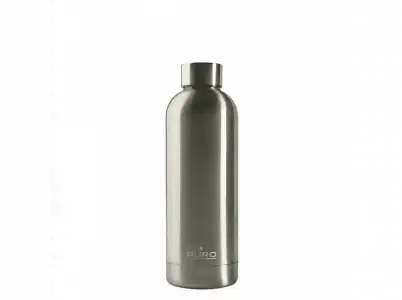 Botella - Puro Hot&Cold Metal, 500ml, Térmico, Acero inoxidable, Inox