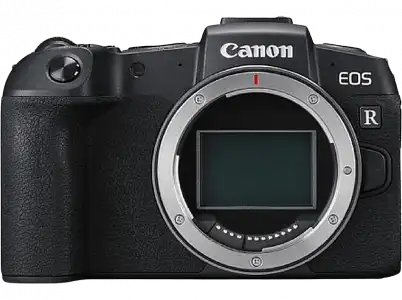 Cámara EVIL - Canon EOS RP, 26.2 MP, 7.50 cm, 4K, CMOS, WiFi, Bluetooth, 5 fps, Negro