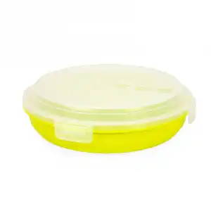 Ibili - Recipiente Porta Tortillas De 22 Cm En Plástico Pp05. Verde
