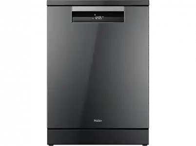 Lavavajillas - Haier I-Pro Shine Series 7 XF 4A4M4PA, 14 servicios, 10 programas, 60 cm, Motor Inverter, Wi-Fi, Gris